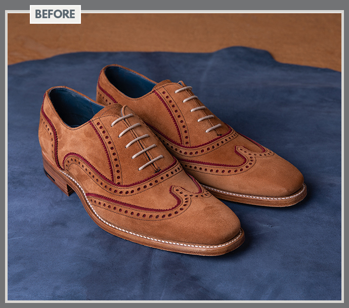 Men Formal Leather Shoes Cutout