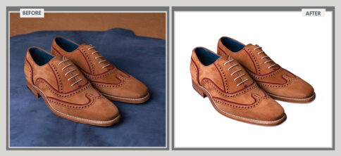 Men Formal Leather Shoes Cutout