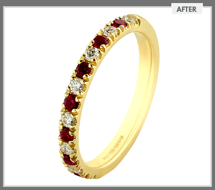 Bangle Cutout and Retouching
