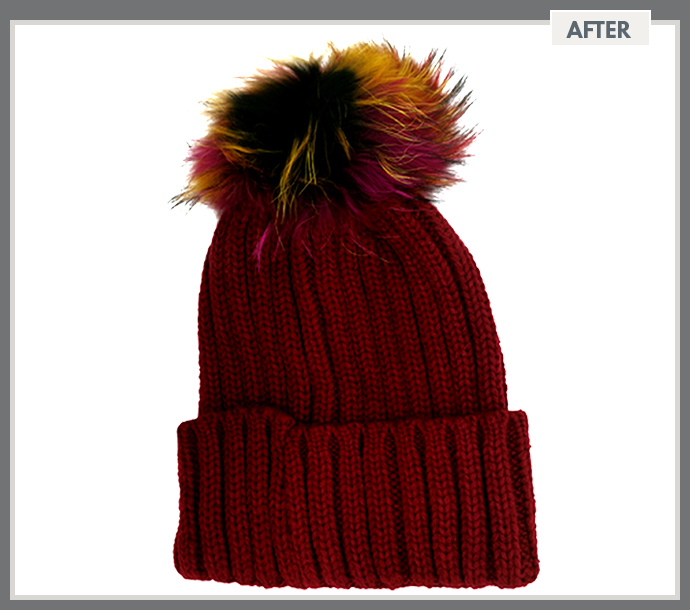 Knit Cap Cutout and Retouching