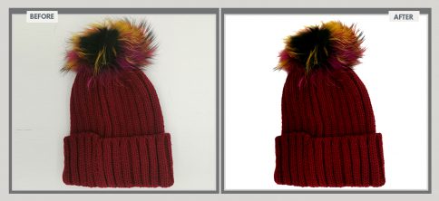 Knit Cap Cutout and Retouching