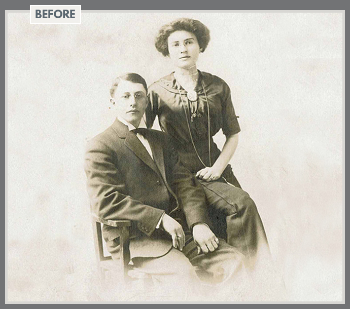 Old Damage Photo Restoration