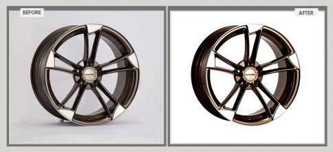 Monoblock Wheel Retouching